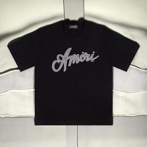 Amiri Black Script Logo T-Shirt
